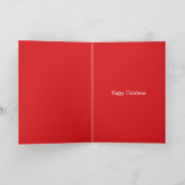 Grappige Opa Kerstmis Kaart (Binnen)