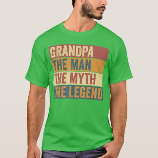 Grappige opa-legende Zegt vintage T-shirt