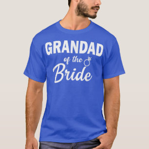Grappige Opa van de Bruid Coördineert Trouwfeest T-shirt