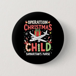 Grappige operatie Kerst Kind Familie Matching XM Ronde Button 5,7 Cm