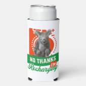 Grappige Oplaadbare Koala Introvert Stemming (Seltzer Voorkant)