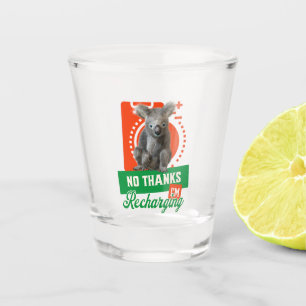 Grappige Oplaadbare Koala Introvert Stemming Shot Glas