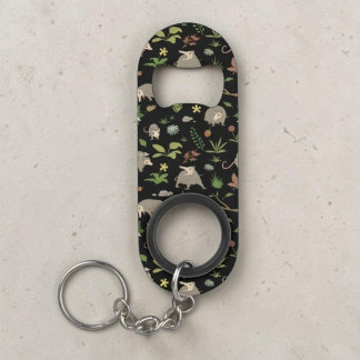 Grappige Opossum Wasbeer Malle Vader Cadeau Mini Flessenopener