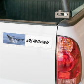 Grappige ORCA Killer Whale Meme Joke Bumpersticker (Op Truck)