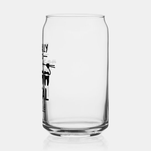 Grappige Orthodontist Gag Coworker gepersonaliseer Blikvorm Glas (Links)