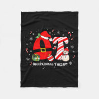 Grappige Ot Verpleegster Ergotherapie Kerstman Ker