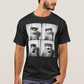 Grappige Otter Met Zonnebril Otterliefhebber Zee O T-shirt