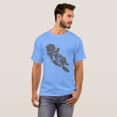 grappige otter t-shirt (Voorkant volledig)
