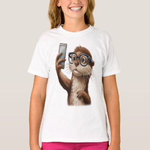 grappige otter t-shirt