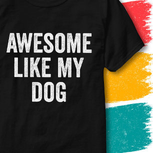 Grappige Oude Familienquote Geweldige Honden Leken T-shirt