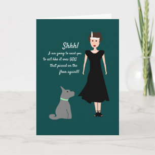 Grappige Oude Hondenscherp, Komedie Kaart