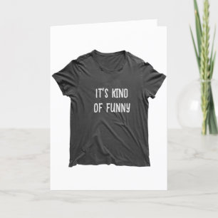 Grappige Oude Leeftijd Citaat Op T-shirt Kaart