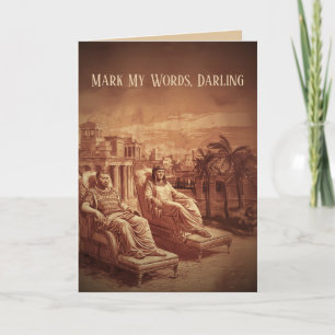 Grappige oude Romeinse Valentijnsdag Kaart