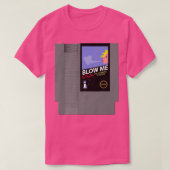 Grappige oude school 80s retro videogame cassette t-shirt (Design voorkant)
