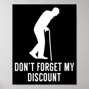 Grappige Oudere Grappen Geschenk Senioren Grappen Poster