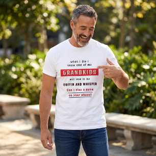 Grappige Ouderouder Spreuk Kleinkinderen Kist T-shirt