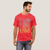 Grappige Paard Liefhebber Horseback Equestrian Dre T-shirt (Voorkant volledig)