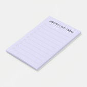 Grappige Paarse lijstjesmaker Post-it® Notes (Schuin)