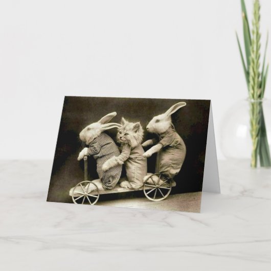 Grappige paas Kaart (Voorkant)