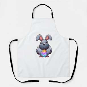Grappige Paasduif liefhebber Egg Eggs Bunny Rabbit Schort
