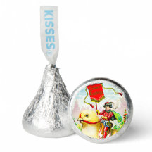 Grappige paasgroeten: ruiter op reusachtige kuiken