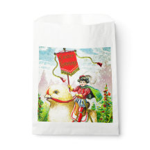 Grappige paasgroeten: ruiter op reusachtige kuiken