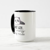 Grappige Panda energiebesparende modus Mok (Voorkant links)