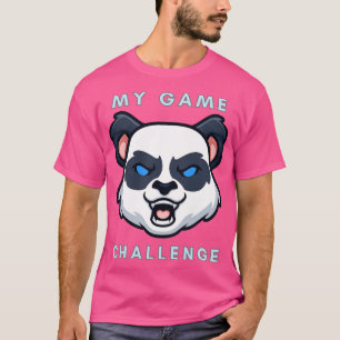 grappige panda Mijn game-shirt T-shirt