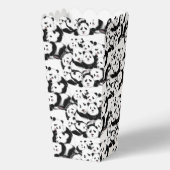 Grappige Panda Popcorn Box Bedankdoosjes (Voorkant)
