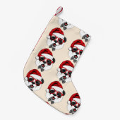 grappige panda voor kerstmis kleine kerstsok (Voorkant (Hangend))