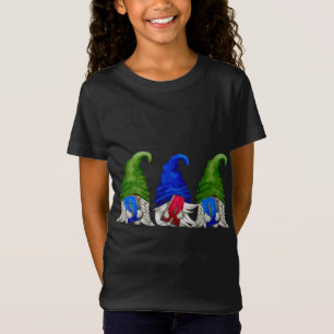Grappige papa brieven zoals papa papa en opa gnom t-shirt