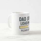 Grappige papa grap laden offerte Mok | Vaderdag (Voorkant links)
