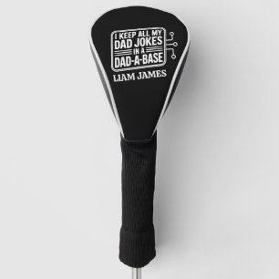 Grappige papa grapt vaders dag cadeau voor papa golfheadcover