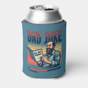 Grappige papa Joke Retro Humor esthetiek Blikjeskoeler