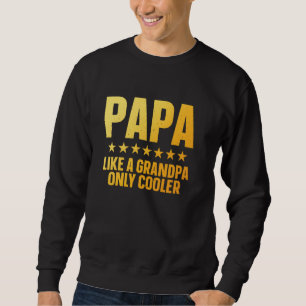 Grappige papa-kunst voor opa van kleinkinderen Vad Trui