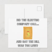 Grappige papa-uitspraken briefkaart (Voorkant / Achterkant)