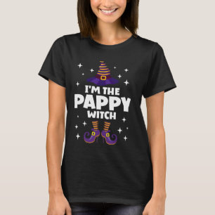 Grappige Pappy Witch Family bijpassende Halloween T-shirt