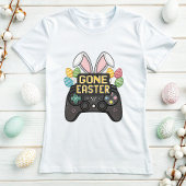 Grappige Pasen Pixel Art Bunny Controller T-shirt