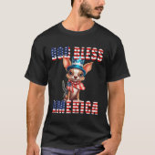 Grappige Patriottische Chihuahua T-shirt (Voorkant)