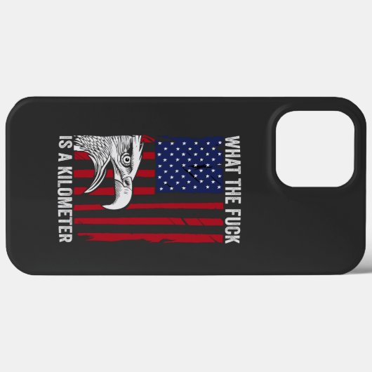 Grappige Patriottische Verdrietige Amerikaanse Ade Case-Mate iPhone Case (Achterkant (horizontaal))