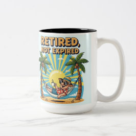 ☕ Grappige pensioen Mok | Hallo Vaarwel Spanning,