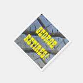 Grappige Pensioenfeestservetten Servet (Hoek)