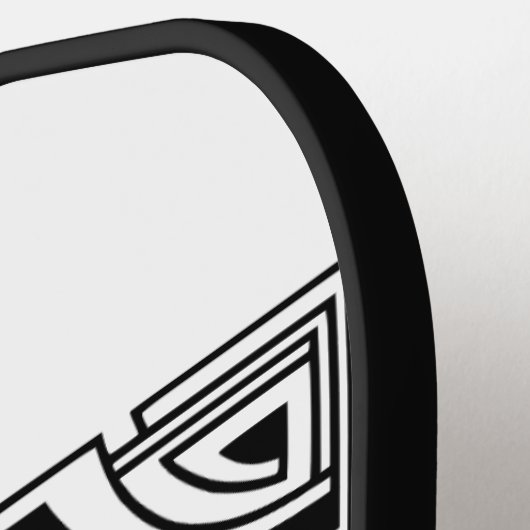 Grappige pensioengrap geen werkfeest meer pickleball paddle (Links Detail)