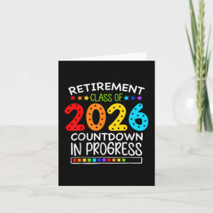 Grappige Pensionering Cl Van 2026 Aftelling In Uit Kaart