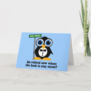grappige pensionering kaart