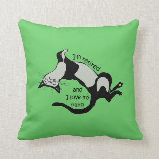 grappige pensionering kussen