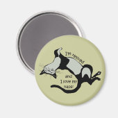 grappige pensionering magneet (Voorkant / Achterkant)