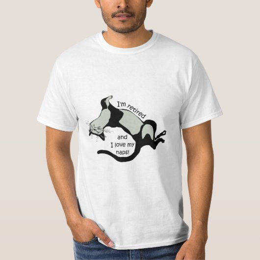 grappige pensionering t-shirt (Voorkant)