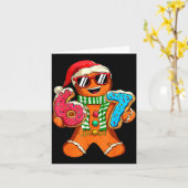 Grappige Peperkoek Zes Zeven 67 Meme Ijs Chri Kaart (Gele Bloem)