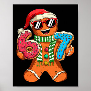 Grappige Peperkoek Zes Zeven 67 Meme Ijs Kerstmis Poster